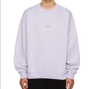 Acne Studios Pastel Purple Crewneck